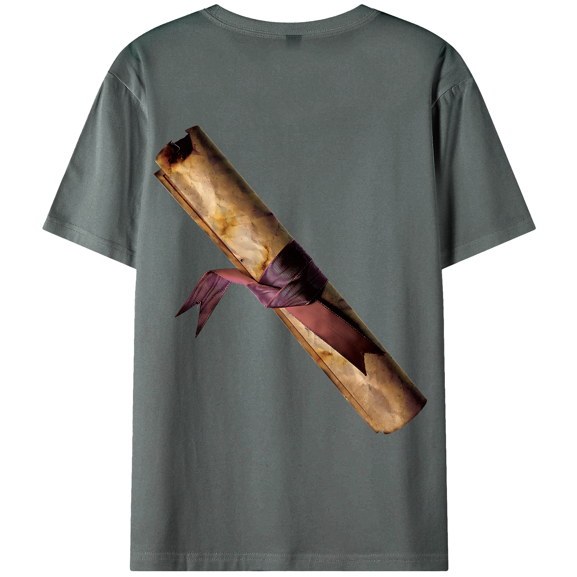 （画像用） Harry Potter ハリー・ポッターシリーズ 綿100％ メンズ半袖Tシャツ（バックプリント） 通気性